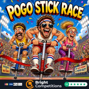 Pogo Stick Race! 57 Instant Wins & 3 Pogo Sticks To Be Found & £50 Main Prize