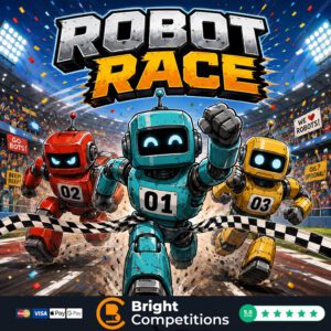 Robot Race! 54 Instant Wins & 3 Robots To Be Found & &pound;50 Main Prize