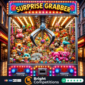 Surprise Grabber! - 396 Instant Wins, 5 Claws & &pound;50 Jackpot - 50p Per Ticket