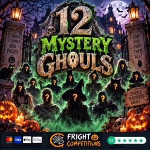 12 Mystery Ghouls - &pound;3k Cash Instants & &pound;200 Main Prize - 22p
