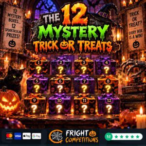 12 Mystery Trick or Treats - &pound;5k Instants & &pound;250 Main Prize