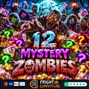 12 Mystery Zombies - £5k Instants & £250 Main Prize
