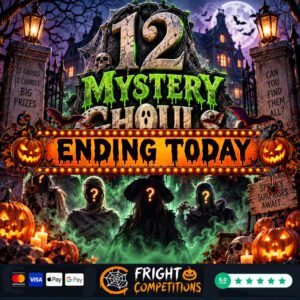 12 Mystery Ghouls – £3k Cash Instants & £200 Main Prize – 22p