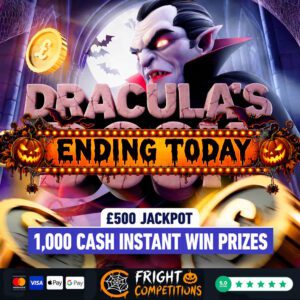 Dracula’s Dosh – 1,000 Cash Instant Wins (Up to £2k) & £500 Jackpot