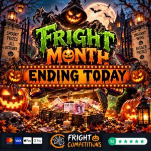 Fright Month Fortune – 73 Instant Cash Wins & £100 End Prize #2