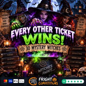 Mystery Witches - Every OTHER Ticket is a Winner! & £100 Cash Jackpot & Neighbours
