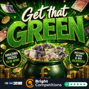 Get That Green &ndash; 123 Instant Wins & &pound;50 Jackpot