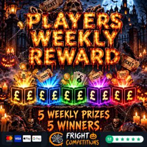 Halloween Players Weekly Reward - 5 Prizes in 1 Draw