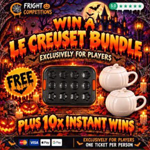 Bonus FREE Comp for Players &ndash; Le Creuset Bundle & Instant Wins - Join Our Facebook Group