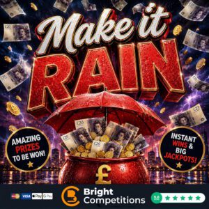 Make it Rain – 385 Instant Wins & £50 Jackpot