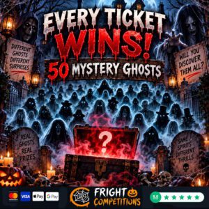 Mega Mystery Ghosts - Every Ticket Wins - &pound;250 Main Prize