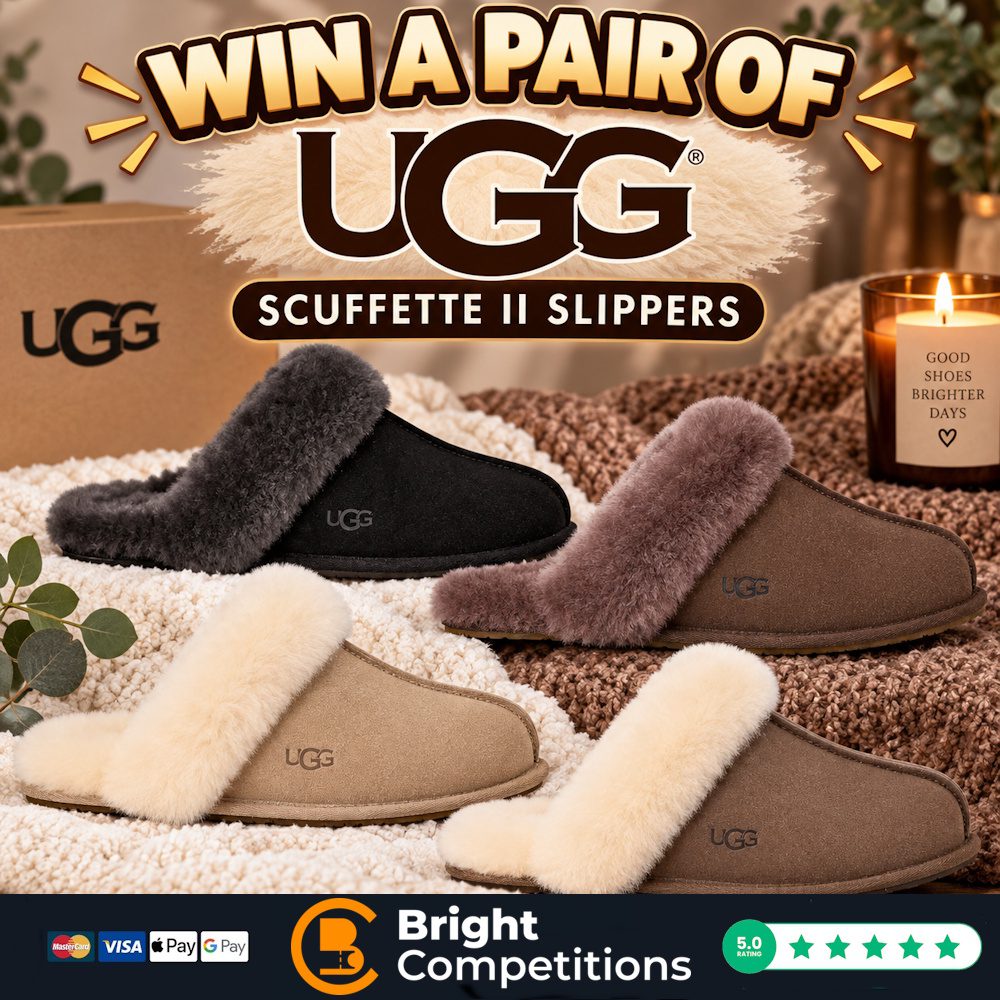 Win a Pair of UGG Scuffette II Slippers (You Choose Size & Colour)