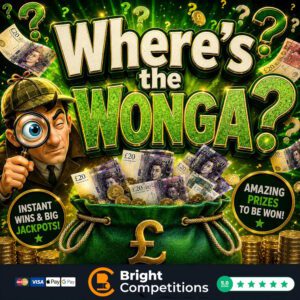 Where’s the Wonga? – 125 Instant Wins & £50 Jackpot