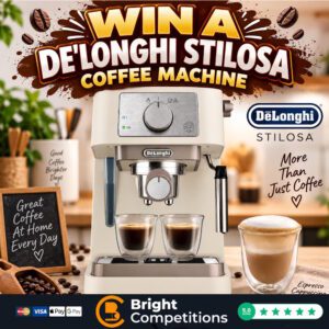 Win a De'Longhi Stilosa Coffee Machine