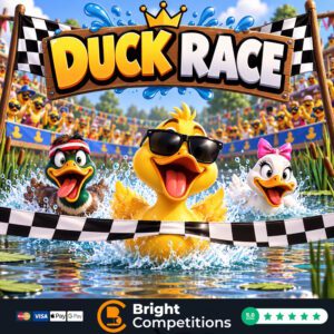 Duck Race! 60 Instant Wins & 3 Ducks To Be Found & £50 Main Prize