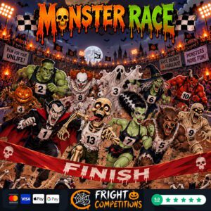 Monster Race! 85 Instant Wins & 10 Monsters to Find & £50 Jackpot - 45p