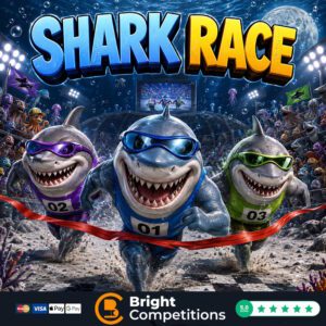 Shark Race! 200 Instant Wins & 3 Sharks To Be Found & £50 Main Prize