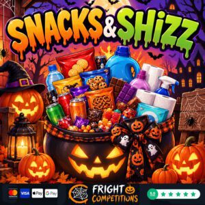 Snacks & Shizz! 35 Instant Wins & &pound;50 Supermarket Voucher Main Prize