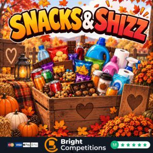 Snacks & Shizz! 35 Instant Wins & £50 Supermarket Voucher Main Prize