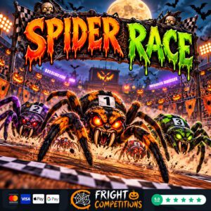 Spider Race! 120 Instant Wins & 3 Spiders To Be Found & £50 Main Prize