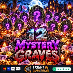 12 Mystery Gravestones – £5k Instants & £250 Main Prize