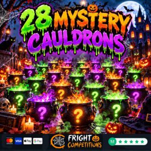 Mystery Cauldrons - Every Ticket Wins-Day & &pound;50 Main Prize