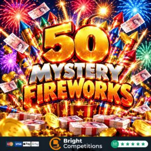 Mega Mystery Fireworks – Every Ticket Wins – £250 Main Prize