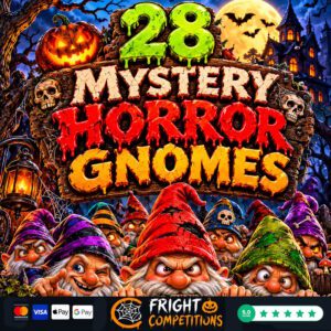 Mystery Horror Gnomes – Every Ticket Wins-Day & £50 Main Prize