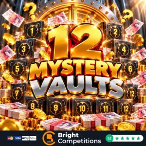 12 Mystery Vaults – £5k Instants & £250 Main Prize