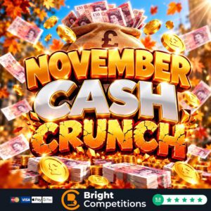 November Cash Crunch – 70 Instant Cash Wins & £100 End Prize