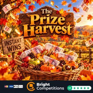 The Prize Harvest - 2,644 Instant Wins & &pound;250 Jackpot - 22p Per Ticket