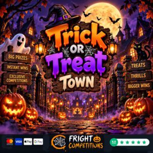 Trick or Treat Town – 145 Instant Wins & £50 Jackpot