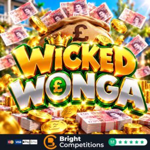 Wicked Wonga – 10,000 Instant Wins & £250 Jackpot – 15p Per Ticket
