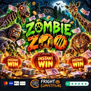 Zombie Zoo! 156 Instant Wins & &pound;50 Main Prize
