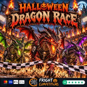 Halloween Dragon Race! 54 Instant Wins & 3 Dragons To Be Found & &pound;50 Main Prize