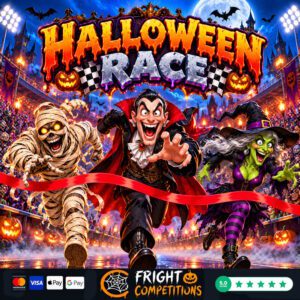 Halloween Race! 200 Instant Wins & 3 Halloween Characters To Be Found & £50 Main Prize
