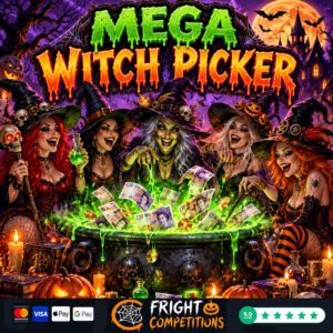 MEGA Witch Picker - 152 Instant Wins, 4 Witches & Main Prize Witch