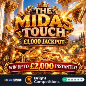 The Midas Touch – Instant Wins Up to £2k & £1,000 Jackpot