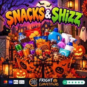 Halloween Snacks & Shizz! 30 Instant Wins & £50 Supermarket Voucher Main Prize