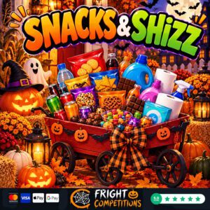 Halloween Snacks & Shizz! 40 Instant Wins & £50 Supermarket Voucher Main Prize