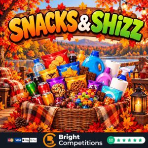 Snacks & Shizz! 30 Instant Wins & £50 Supermarket Voucher Main Prize